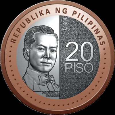 20 песо 2019 Филиппины.