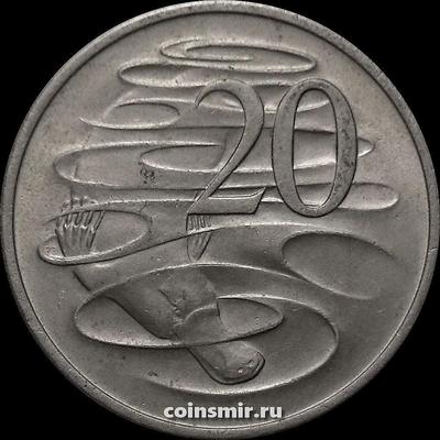 20 центов 1970 Австралия. Утконос.
