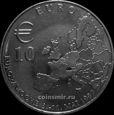 Жетон 10 евро 1997 Неделя Европы в Берлине.