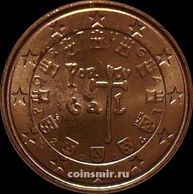 1 евроцент 2004 Португалия.