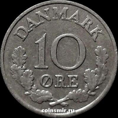 10 эре 1961 C;S Дания.