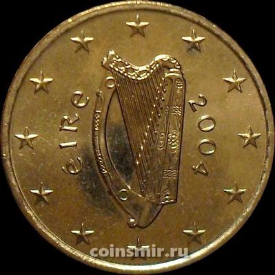 50 евроцентов 2004 Ирландия. Кельтская арфа.