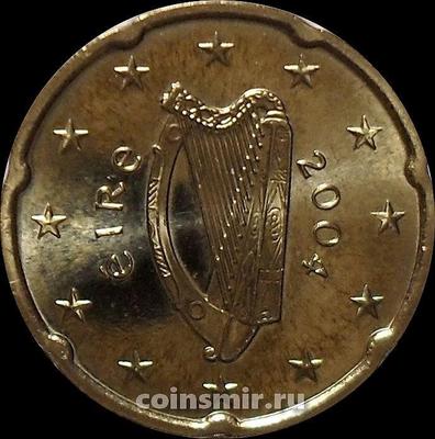 20 евроцентов 2004 Ирландия. Кельтская арфа.