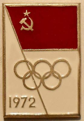 Значок Олимпиада в Саппоро 1972.