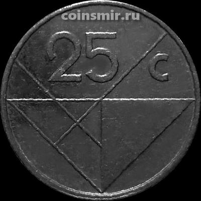 25 центов 1986 Аруба.