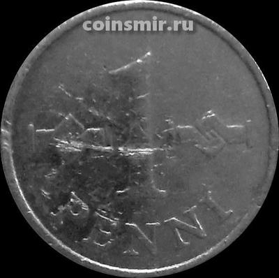 1 пенни 1971 Финляндия.