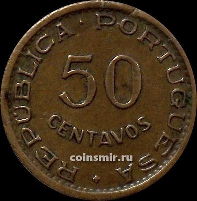 50 сентаво 1958 Португальская Ангола.