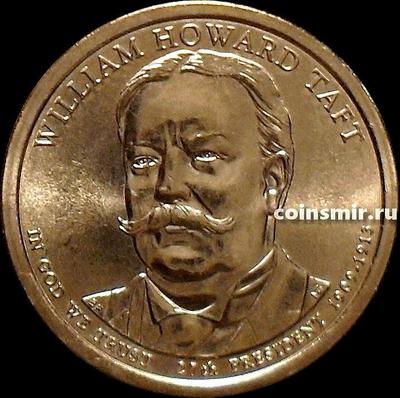 1 доллар 2013 D США. 27-й президент Уильям Говард Тафт.
