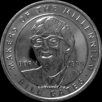 Жетон Билл Гейтс. Миллениум 2000.