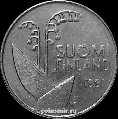 10 пенни 1991 Финляндия.