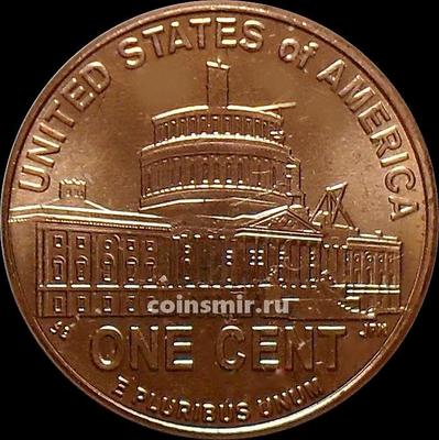 1 цент 2009 D США. Капитолий.