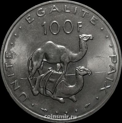 100 франков 1977 Джибути.
