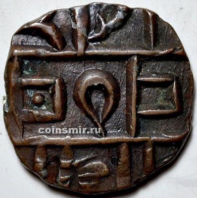 1/2 рупии 1835-1910 Бутан. (5)