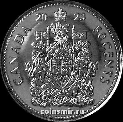 50 центов 2023 Канада. Король Карл III.