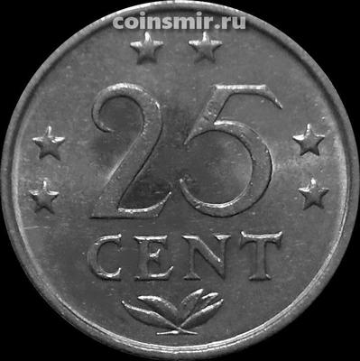 25 центов 1983 Нидерландские Антильские острова.
