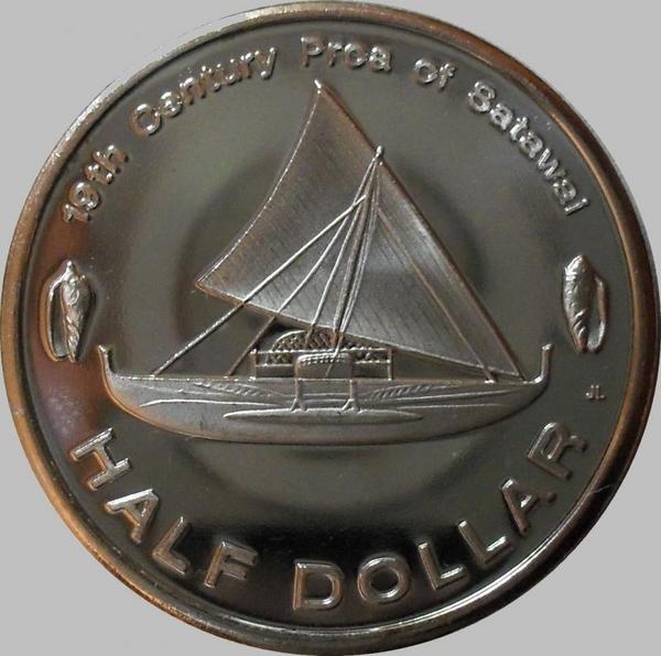 1/2 доллара 2012 Микронезия.