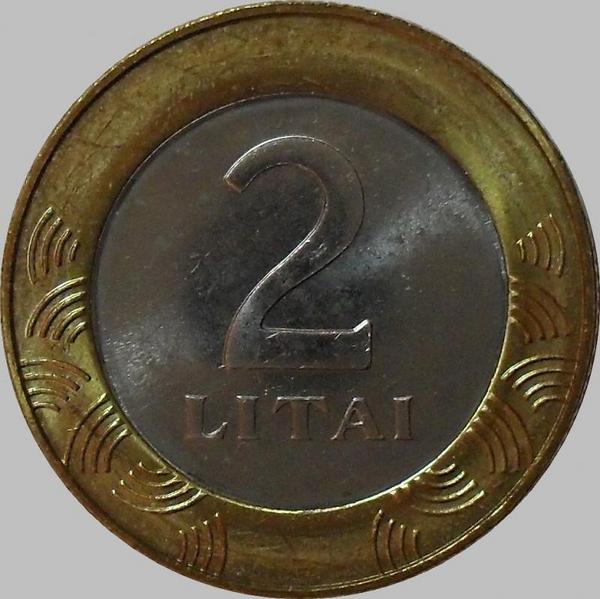 2 лита 2008 Литва.
