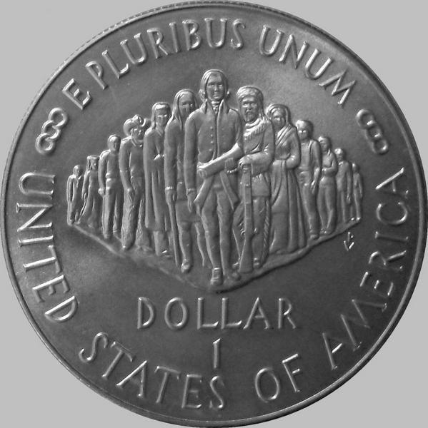1 доллар 1987 S США. 200-летие Конституции.