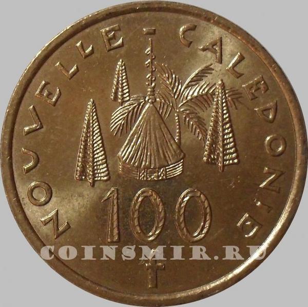 100 франков 2005 Новая Каледония. (в наличии 2010)