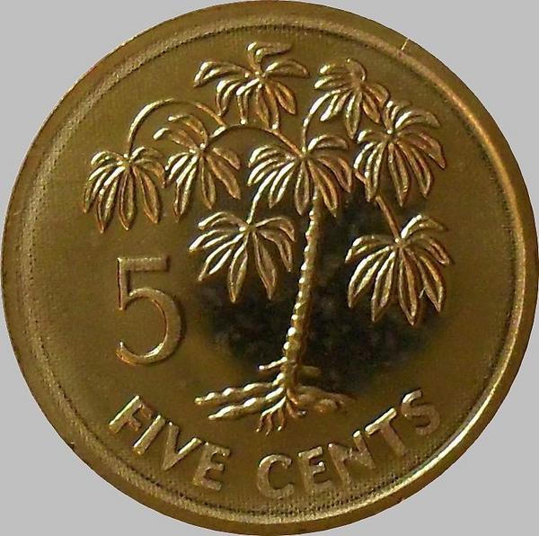 5 центов 2007 Сейшельские острова. 
