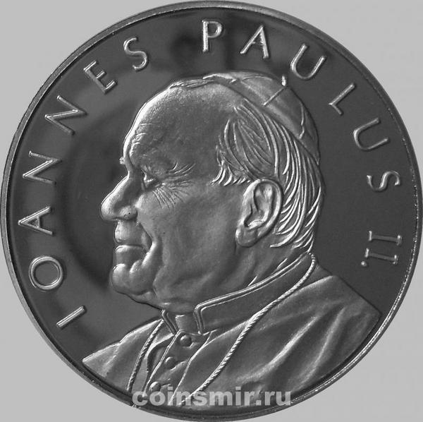 10 лир 2005 Мальтийский орден. Иоанн Павел II.