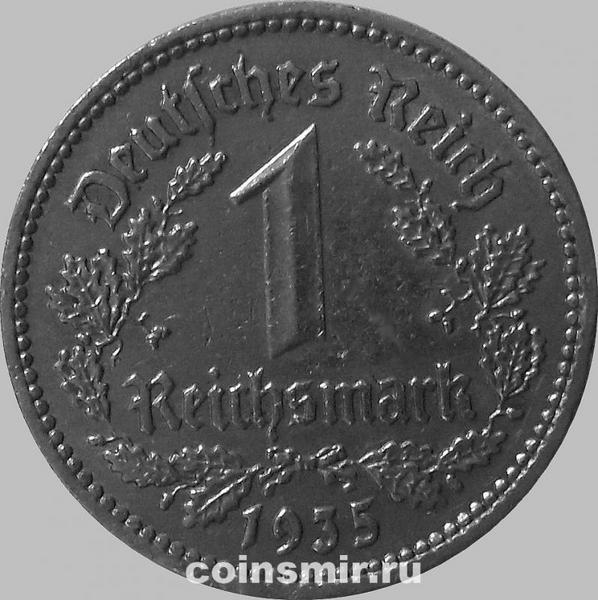 1 марка 1935 A Германия.