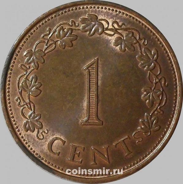 1 цент 1972 Мальта.