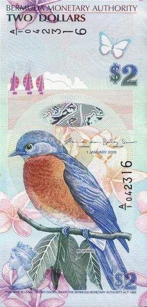 2 доллара 2009 Бермуды.