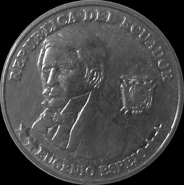 10 сентаво 2000 Эквадор. 