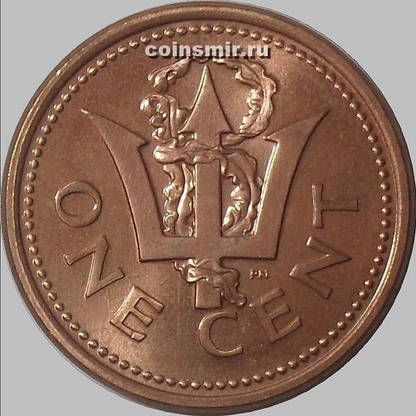 1 цент 2005 Барбадос.