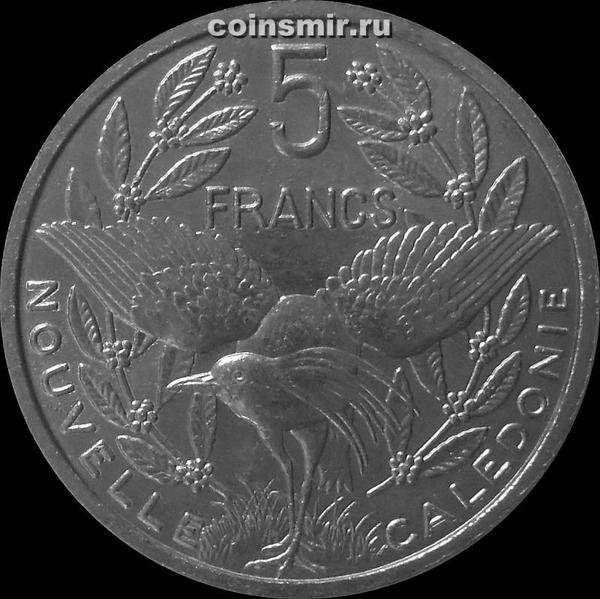 5 франков 2008 Новая Каледония.