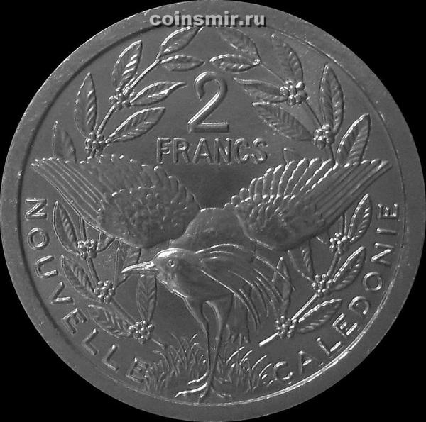 2 франка 2009 Новая Каледония.