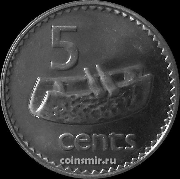 5 центов 2006 острова Фиджи.