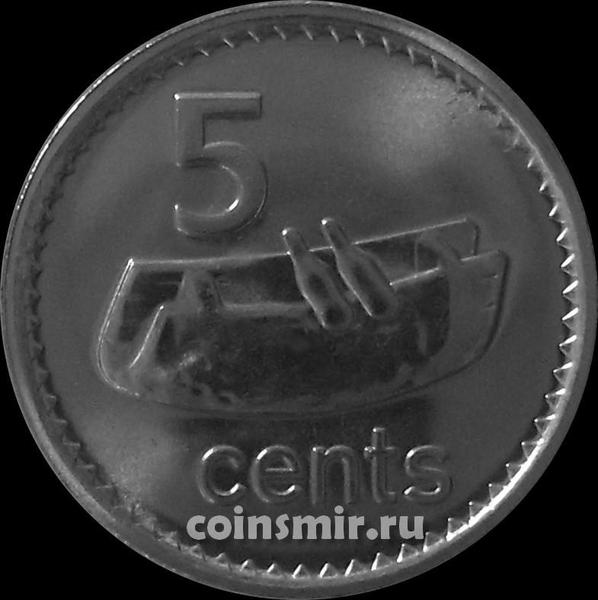 5 центов 2010 острова Фиджи.