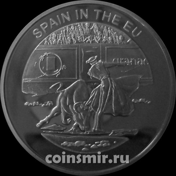 100 лир 2004 Мальтийский орден. Испания в Евросоюзе.