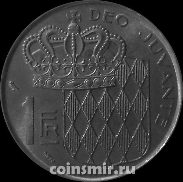 1 франк 1966 Монако.
