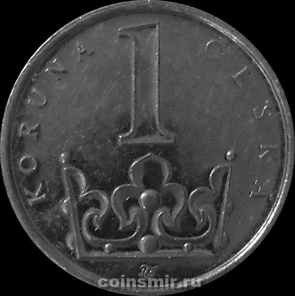 1 крона 2008 Чехия. (в наличии 2001 год)