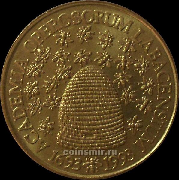 5 толаров 1993 Словения. 300 лет "Академии Трудолюбивых Лайбаха".