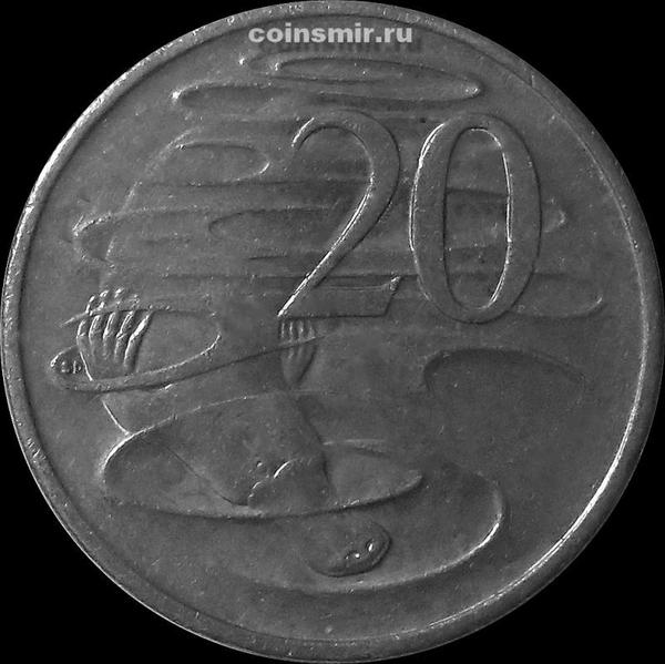 20 центов 2006 Австралия. Утконос.