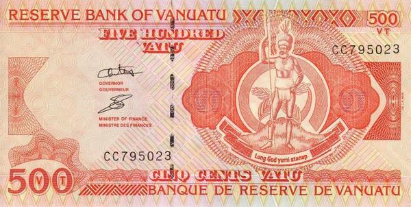 500 вату 2002-10 Вануату. 