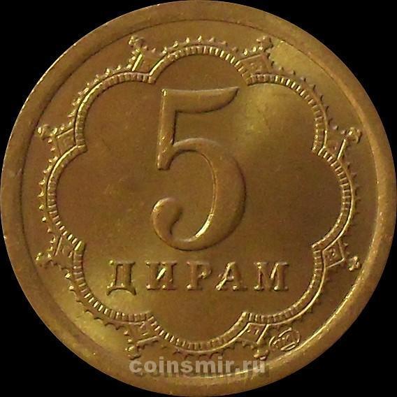 5 дирамов 2006 СПМД Таджикистан.