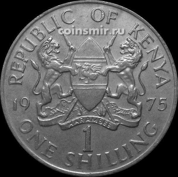 1 шиллинг 1975 Кения.