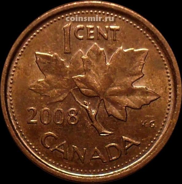 1 цент 2008 Канада.