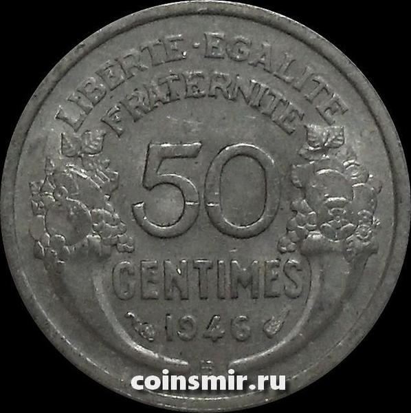 50 сантимов 1946 В Франция.