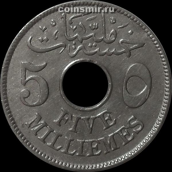 5 миллим 1917  Египет.