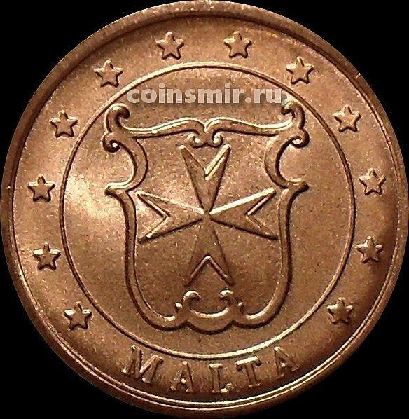 5 евроцентов 2006 Мальта. Мальтийский крест. Европроба. Specimen.
