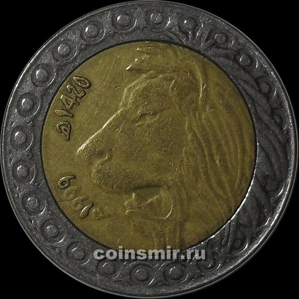 20 динаров 1999 Алжир. Лев. (в наличии 2007 год)