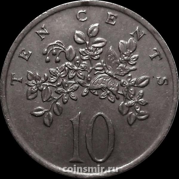 10 центов 1977 Ямайка.