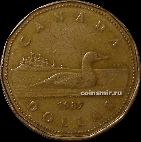 1 доллар 1987 Канада.