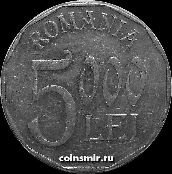 5000 лей 2002 Румыния.